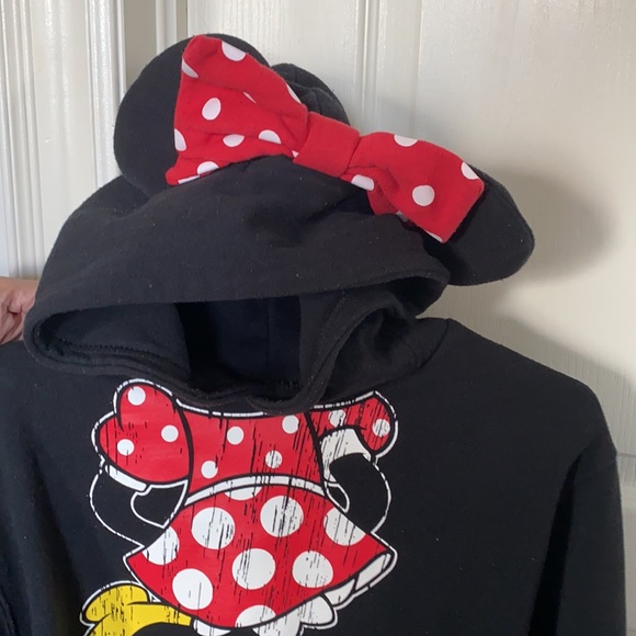 Girls Minnie Mouse Hoodie - Picture 2 of 2